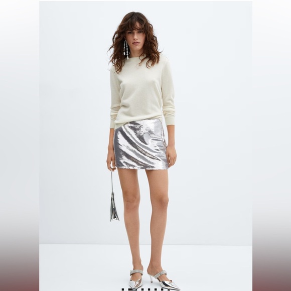 Sequin miniskirt - Picture 2 of 7